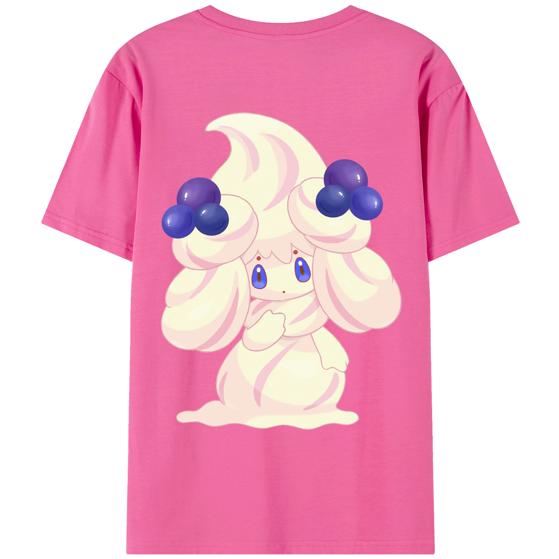 （画像用） ポケットモンスター Pokémon レディース半袖Tシャツ(バックプリント)
